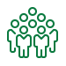 icon with group of people